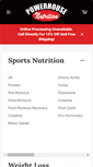 Mobile Screenshot of lubbockpowerhousenutrition.com
